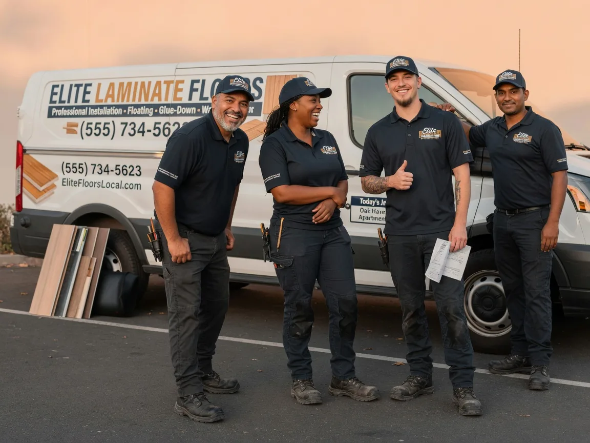 Laminate flooring installation company in Midland, MD